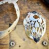 Magical mushrooms recycled jewellery