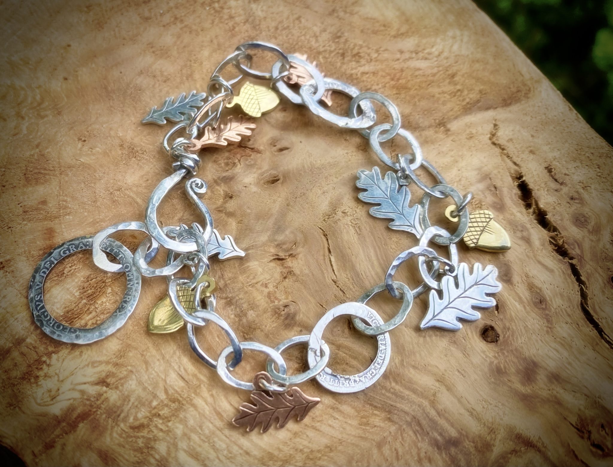 Bracelet/Earring Set: Autumn Leaves – Jan Andrea Handmade