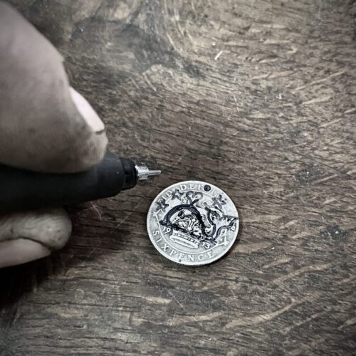 whale jewellery handmade and recycled ethical silver coins recycled