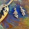 my friends in the trees handmade and recycled spoon bird earrings