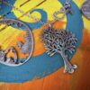Ash Tree necklace Handmade and upcycled silver Glimpses of summer tree necklace