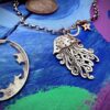 medusa jellyfish jewellery made from ethical repurposed recycled silver coins
