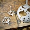 Complete with the finest sterling silver ear wires and the actual 'donor' spoon which closely connects the wearer to the interesting prior history and green, ethical origins.