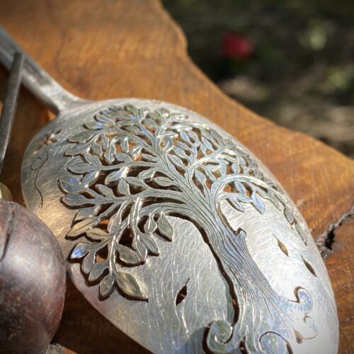 handcrafted and recycled spoon willow-tree jewellery