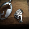handmade and upcycled spoon wind-blown-tree brooch