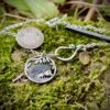 silver sixpence hedgehog necklace pendant