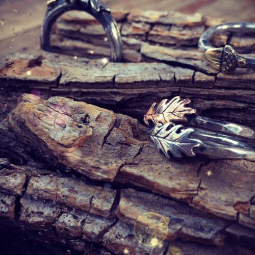 Oak leaf ring - Image 2