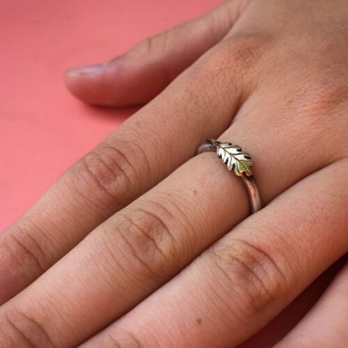 Oak leaf ring - Image 4