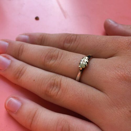Oak leaf ring - Image 5