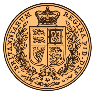 Gold sovereign coin jewellery made in Cambridge, England