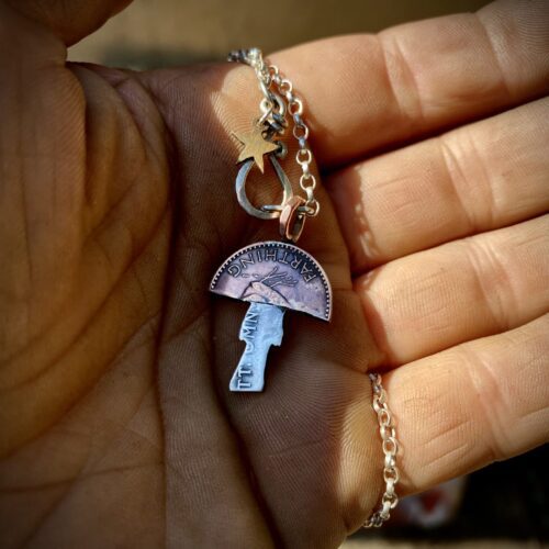 Fly agaric Amanita muscaria jewellery