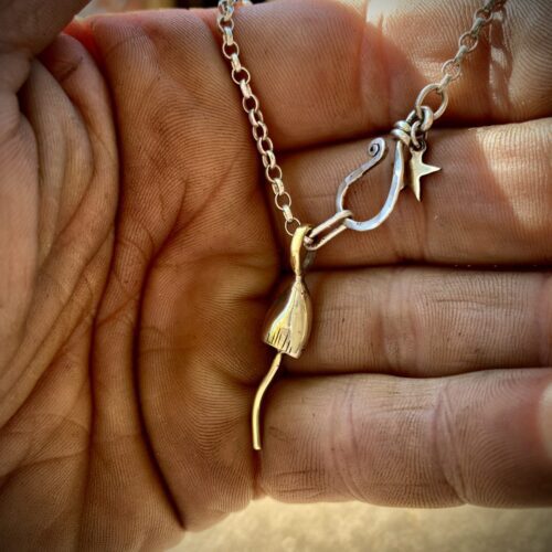 magical mushroom mushy jewellery necklace amulet