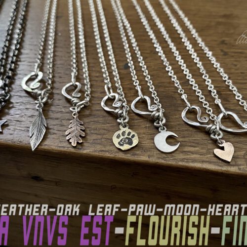Hairy Growler jewellery silver chain necklaces with special shepherds crook hook catch