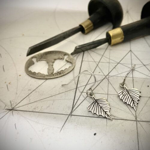 Silver Birch earrings. - Image 7