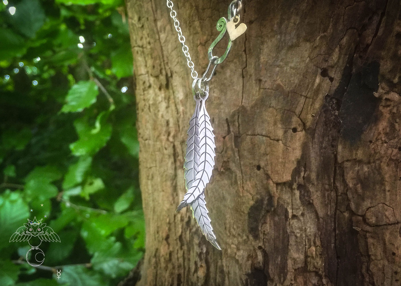 Willow tree jewellery. handmade and ethical. The willow tree is ruled by the Moon, the tree of enchantment is perfect for Healing