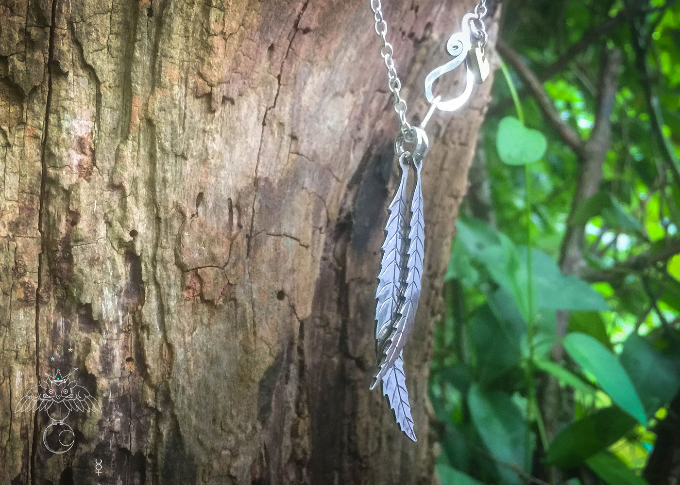 Willow tree jewellery. handmade and ethical. The willow tree is ruled by the Moon, the tree of enchantment is perfect for Healing