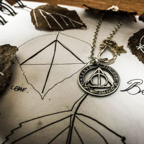 The Deathly Hallows symbol necklace popularised the little known magick of silver Birch - The Silver Birch - first of the Tree symbols