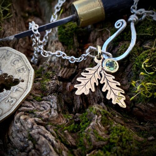hand crafted and ethical nature lover jewellery made from coins