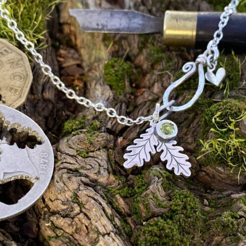 hand crafted and ethical nature lover jewellery made from coins