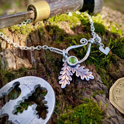 hand crafted and ethical nature lover jewellery made from coins