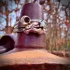 handmade and eco conscious, ethical, renewable, green jewellery made in Cambridge by local artisan jeweller with hand tools and love