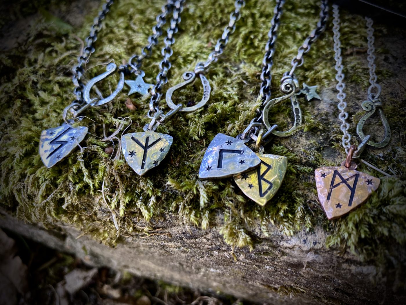 shield rune jewellery designed with love for protection