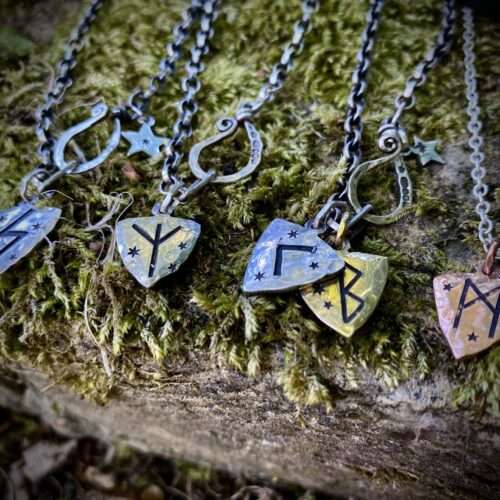 shield rune jewellery designed with love for protection