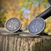 lucky sixpence cufflinks 50th birthday present gift for man
