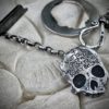 what you are i once was skull necklace memento mori