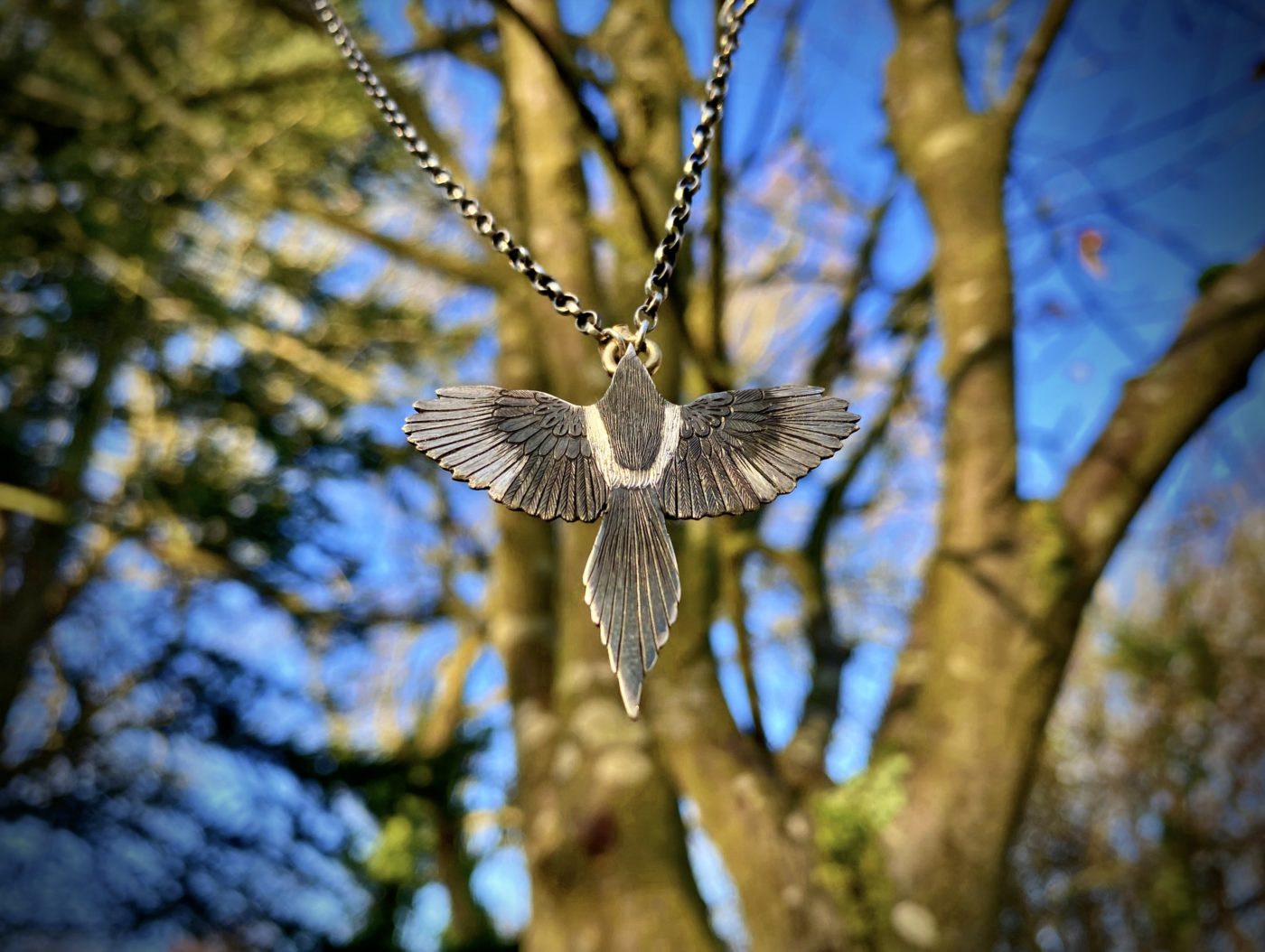 handcrafted Magpie jewellery made in Cambridge and Newcastle using ethical materials and techniques.