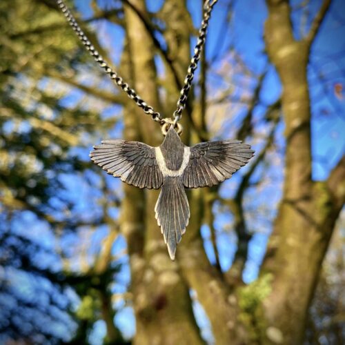 handcrafted Magpie jewellery made in Cambridge and Newcastle using ethical materials and techniques.