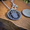 60th birthday 1963 shilling Handcrafted and recycled birthday shilling pendant