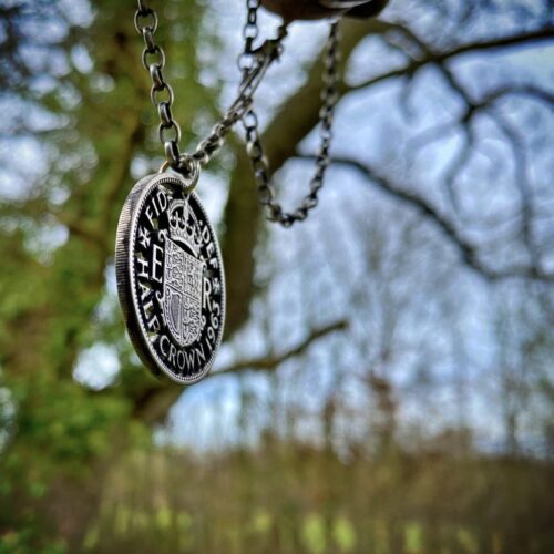 1963 coin necklace celebrating 60th birthday