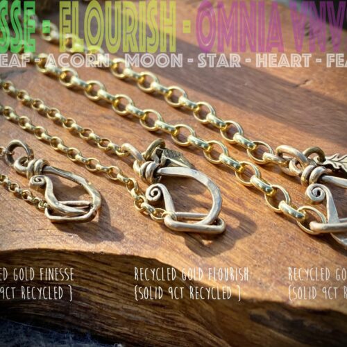 Handcrafted and recycled gold investment grade jewellery bullion art collectible jewellery