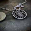 60th birthday 1964 shilling Handcrafted and recycled birthday shilling pendant