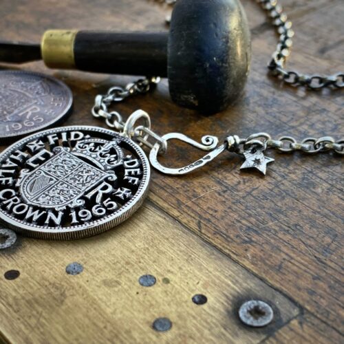 1965 coin necklace celebrating 60th birthday