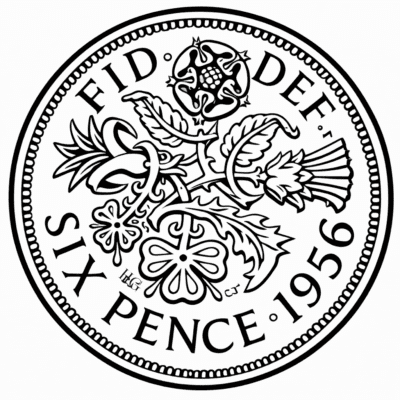 70th birthday gifts handmade in England from recycled coins