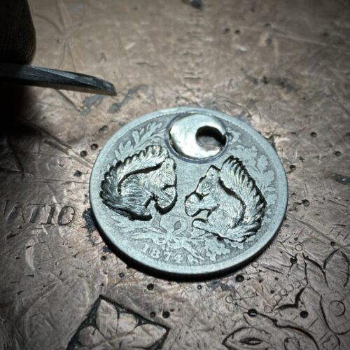 Squirrel silver jewellery handcrafted in Cambridge, England