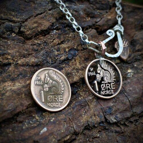 60th birthday squirrel jewellery gift