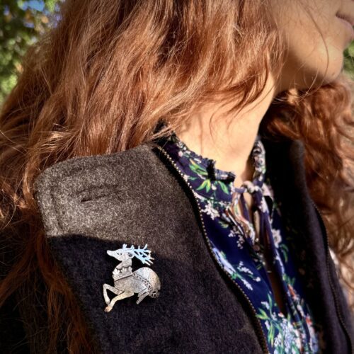 White hart tradition symbolic traditional jewellery made in Cambridge, England