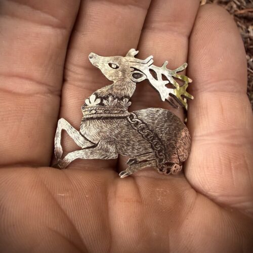 White hart tradition symbolic traditional jewellery made in Cambridge, England