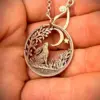 aefen penny hare moon gazing in awe coin jewelry